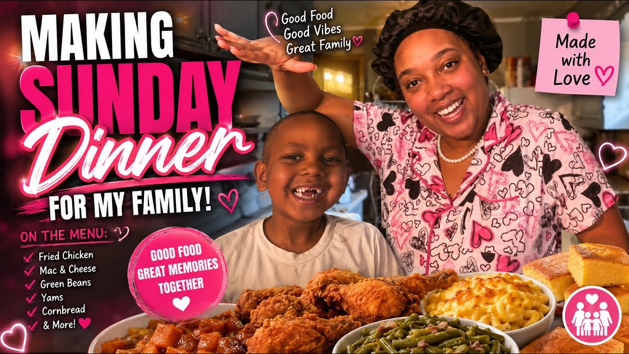 Cook Sunday Dinner With Me:Vlog #subscribe #like #family  🙌🏽