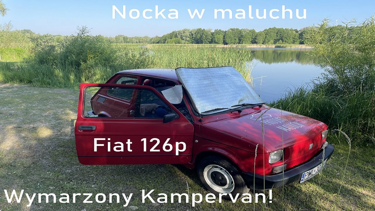 Spanie w aucie: Fiat 126p
