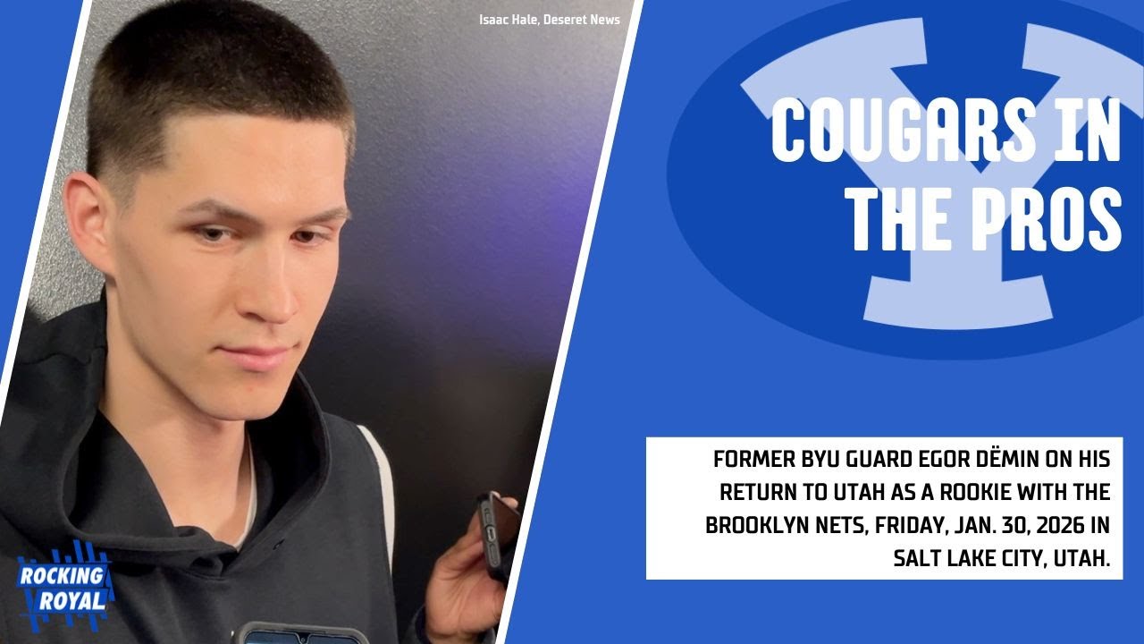 Cougars in the Pros | Nets G Egor Dëmin | Nets @ Jazz