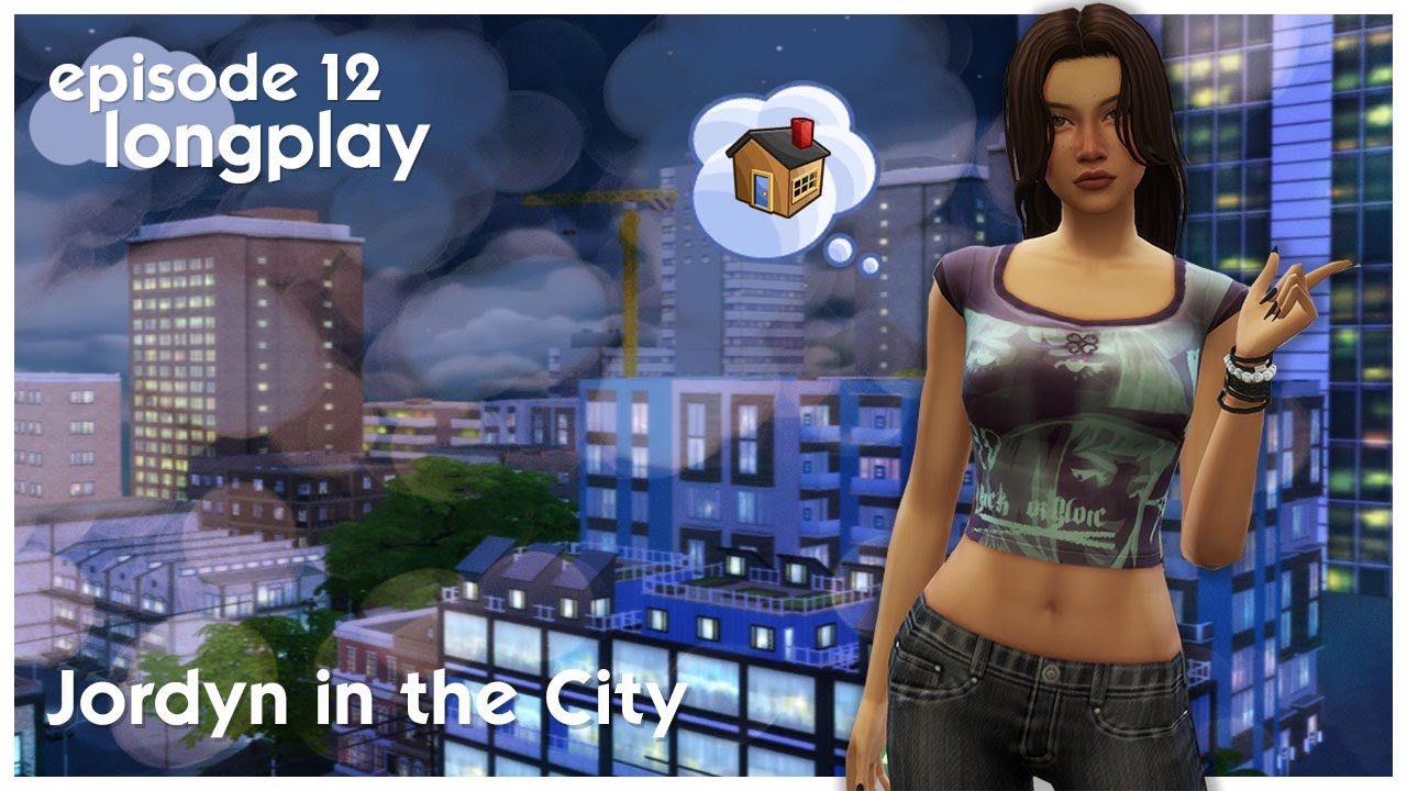 MY SIM MOVED! 🏠 | EP 12 | Sims 4 Longplay | No Commentary | Sleep or Study 💤