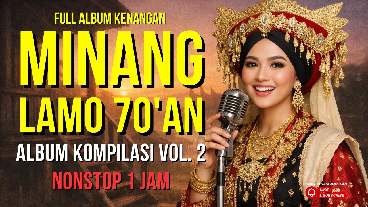 KOMPILASI ALBUM VOL.2 🎶 Album Minang Klasik Tahun 70-an