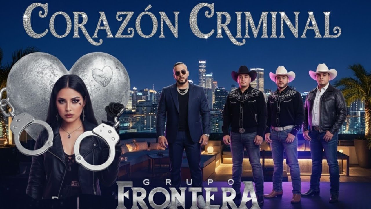 Yandel & Grupo Frontera - Corazón Criminal REMIX (Video No Official) IA. 