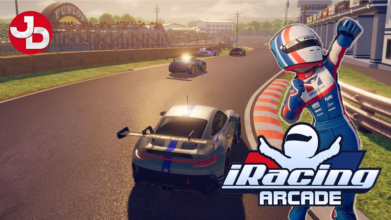 THIS GAME MADE ME FEEL LIKE A KID AGAIN! iRacing Arcade pc gameplay
