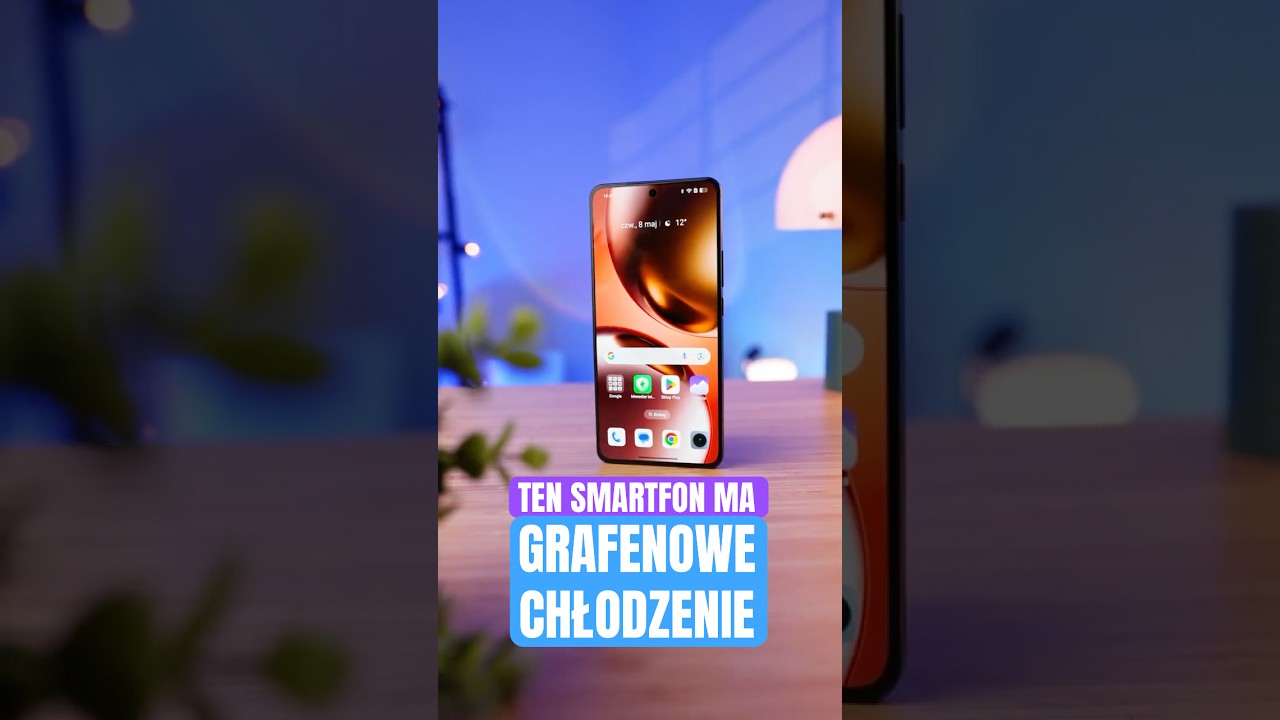Ten smartfon ma GRAFENOWY system CHŁODZENIA 🥶🤯 realme GT7 #shorts