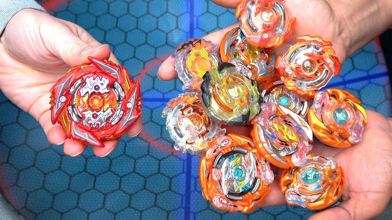 DEATH SOLOMON vs ALL RAGNARUK ROKTAVOR BEYS | Beyblade Burst Sparking Super King
