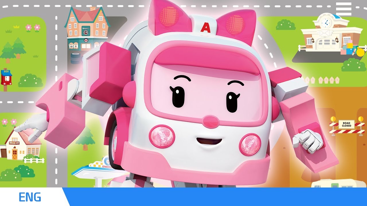 Amber`s Broomstown Trip | Poli Animation | Robocar POLI TV