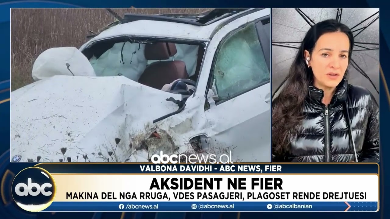 Aksident ne Fier/ Makina del nga rruga, vdes pasagjeri, plagoset rende drejtuesi