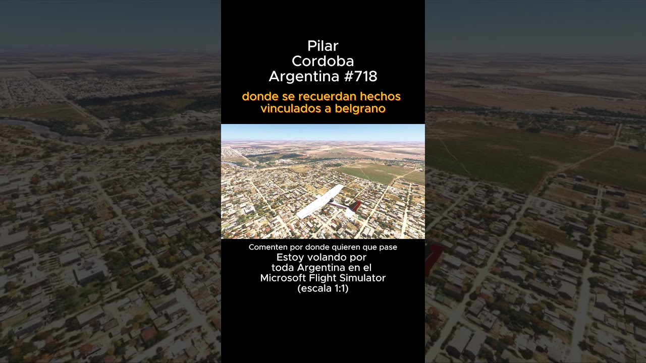 Пилар, Кордоба из Microsoft Flight Simulator 