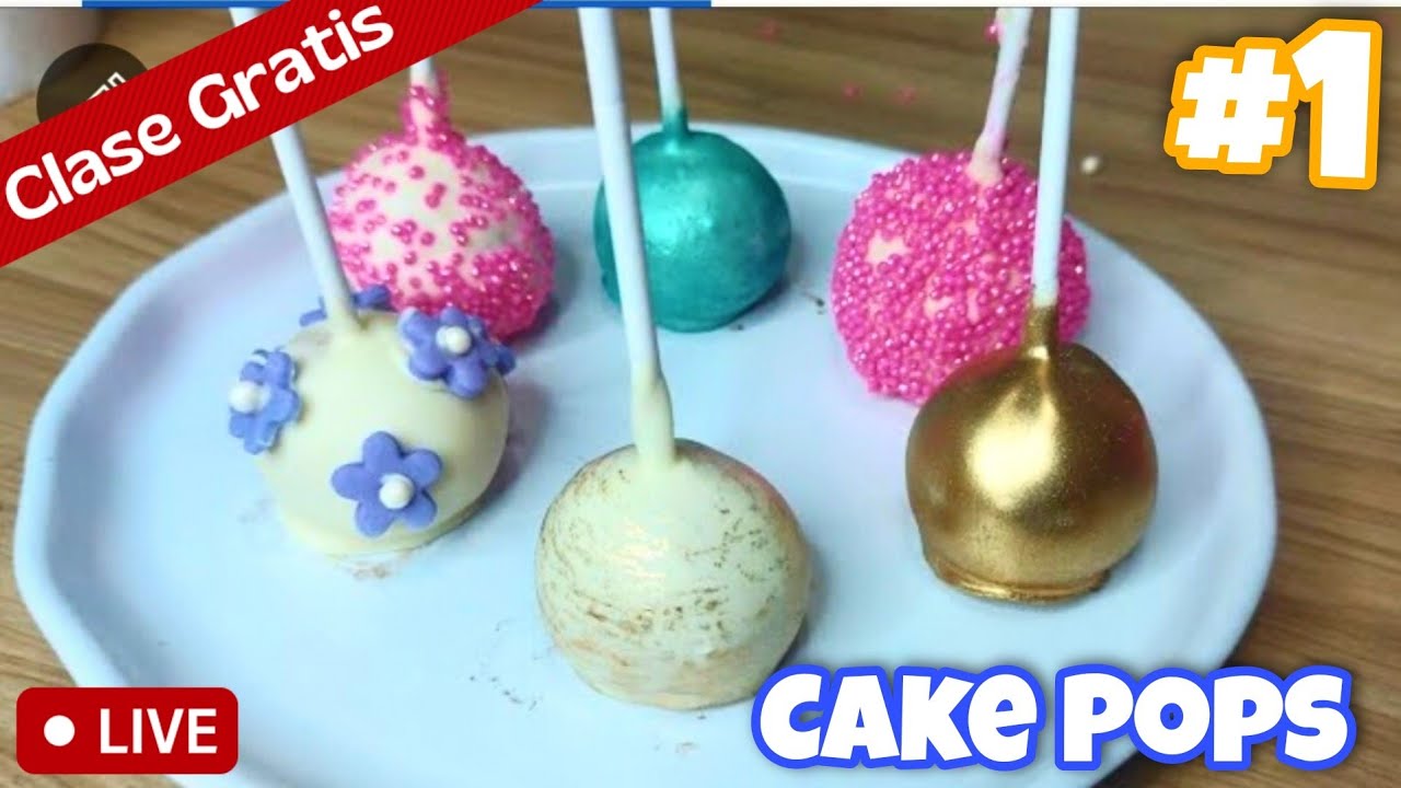 Clase #1 ✅  CAKE POPS #cursodereposteria