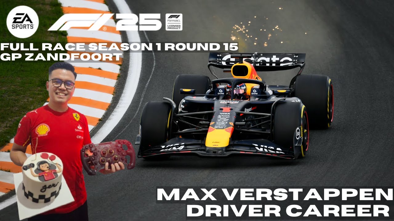 Max Home Race and He Wants to Win | F1 25 Gameplay Indonesia
