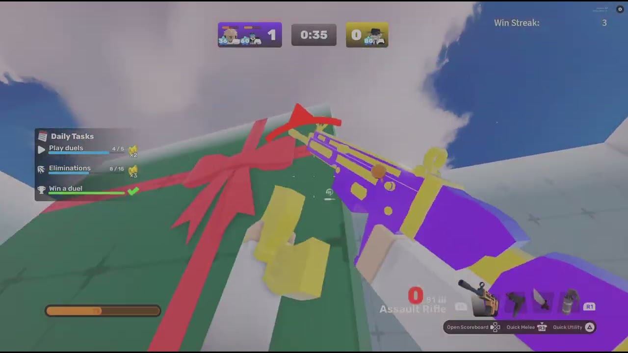 Playing rivals with my friends (pt1)