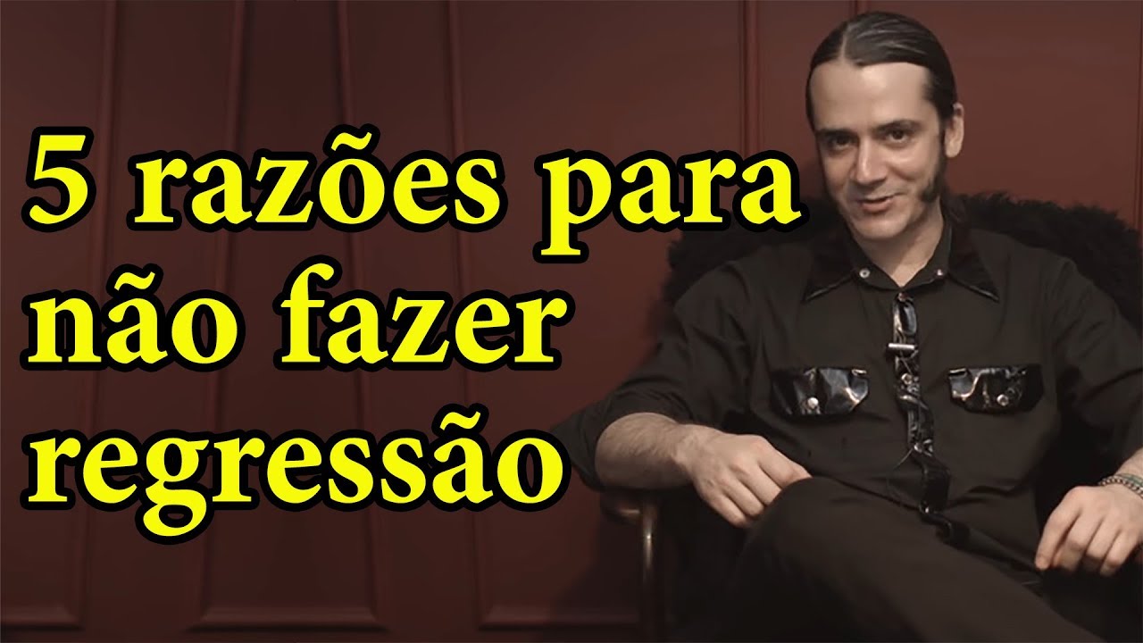 5 raz&otilde;es para n&atilde;o fazer regress&atilde;o a vidas passadas