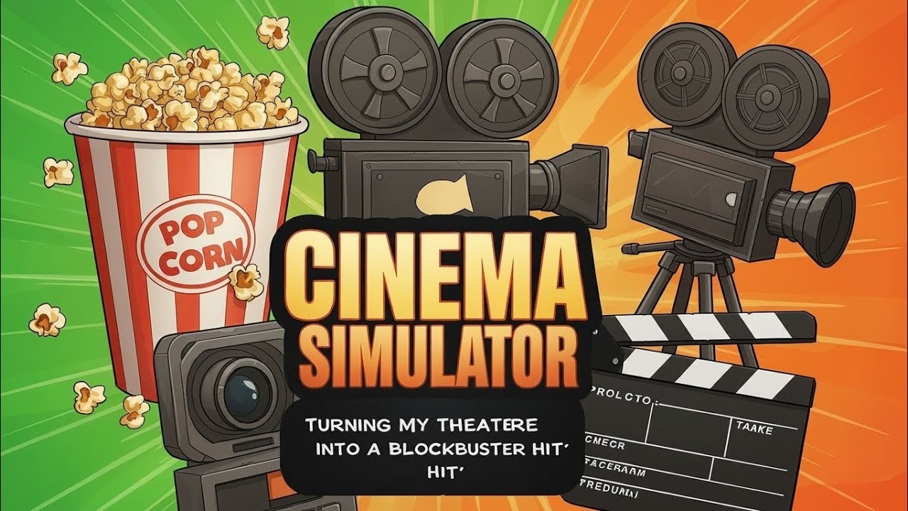 Cinema Movie Theatre Simulator 🎦 New Updates,New Room,New Movie,Buy Snacks,Drink,More  (iOS,Andriod)