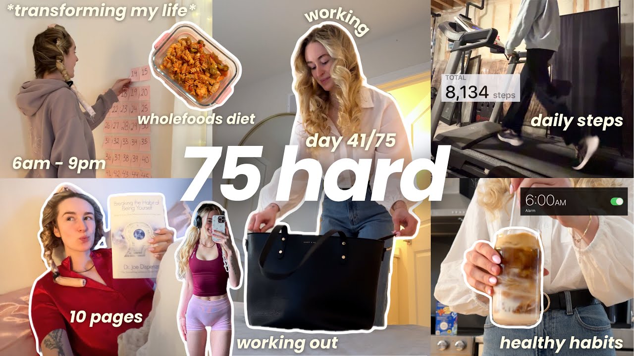 75 HARD CHALLENGE 🌱 how I’m transforming my life without burning out