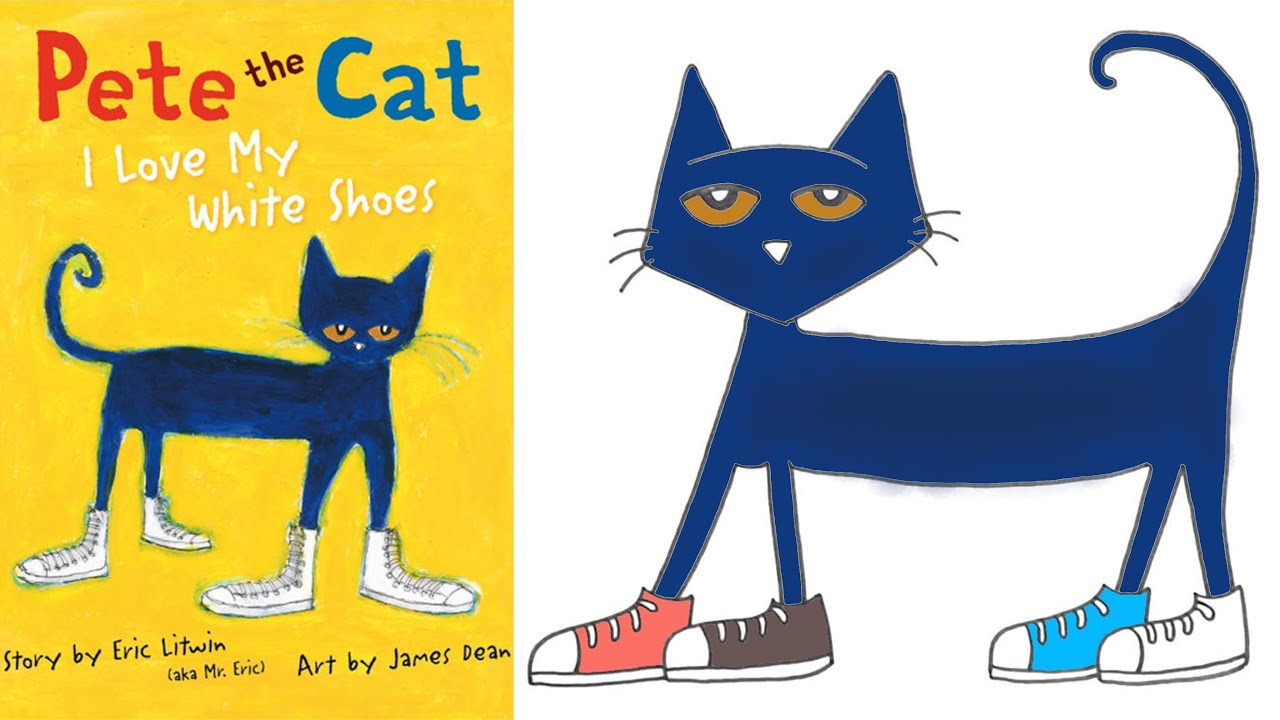 How to Draw Pete the Cat: I Love My White Shoes