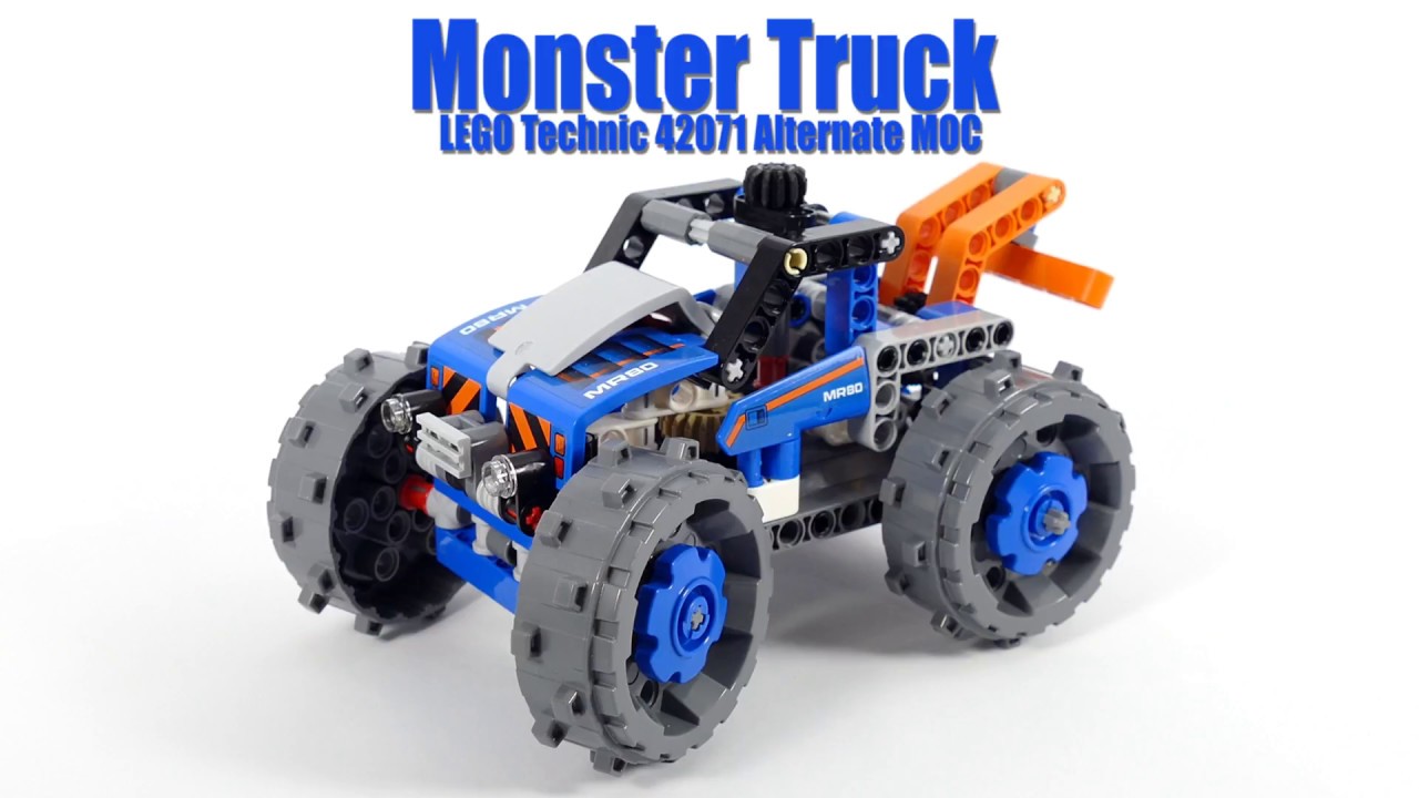 Tutorial for Monster Truck - LEGO Technic 42071 Alternate MOC