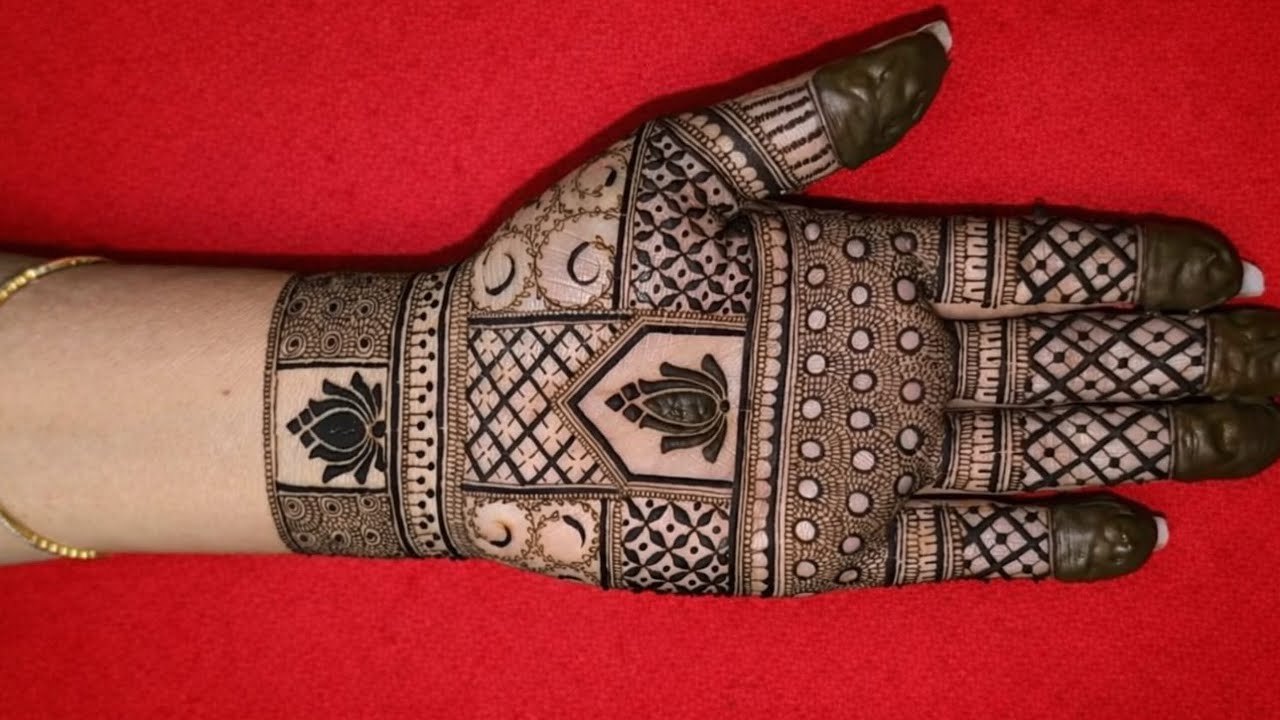 Simple & Stylish Mehndi Design for Beginners ✨ | Full Tutorial