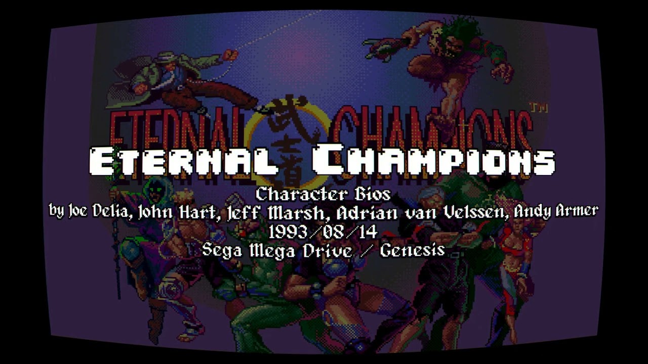 Character Bios - Eternal Champions