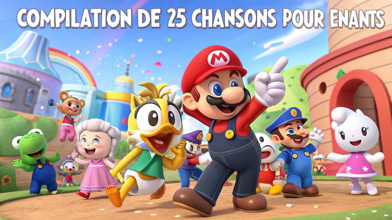 compilation 25 chansons pour enfants exclusives
