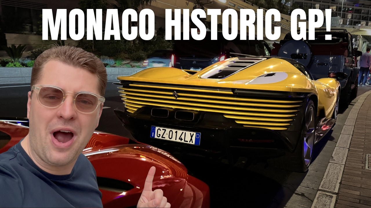 Лучшие в мире гиперкары и классические автомобили на Гран-при Монако!