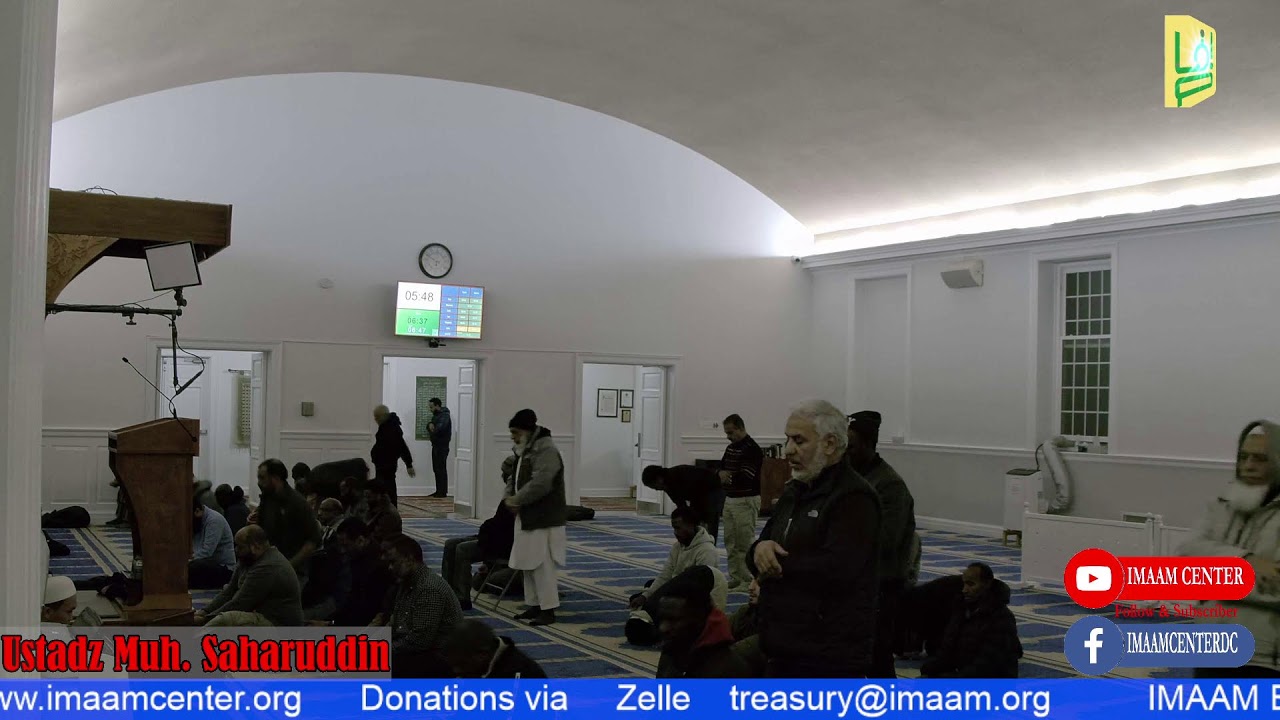 Salat Magrib Lead by Ustadz Muh. Saharuddin  @ IMAAM Center Jan 24 2026