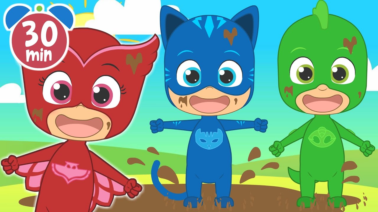CANCIONES INFANTILES 🦸 Con los superhéroes en pijama