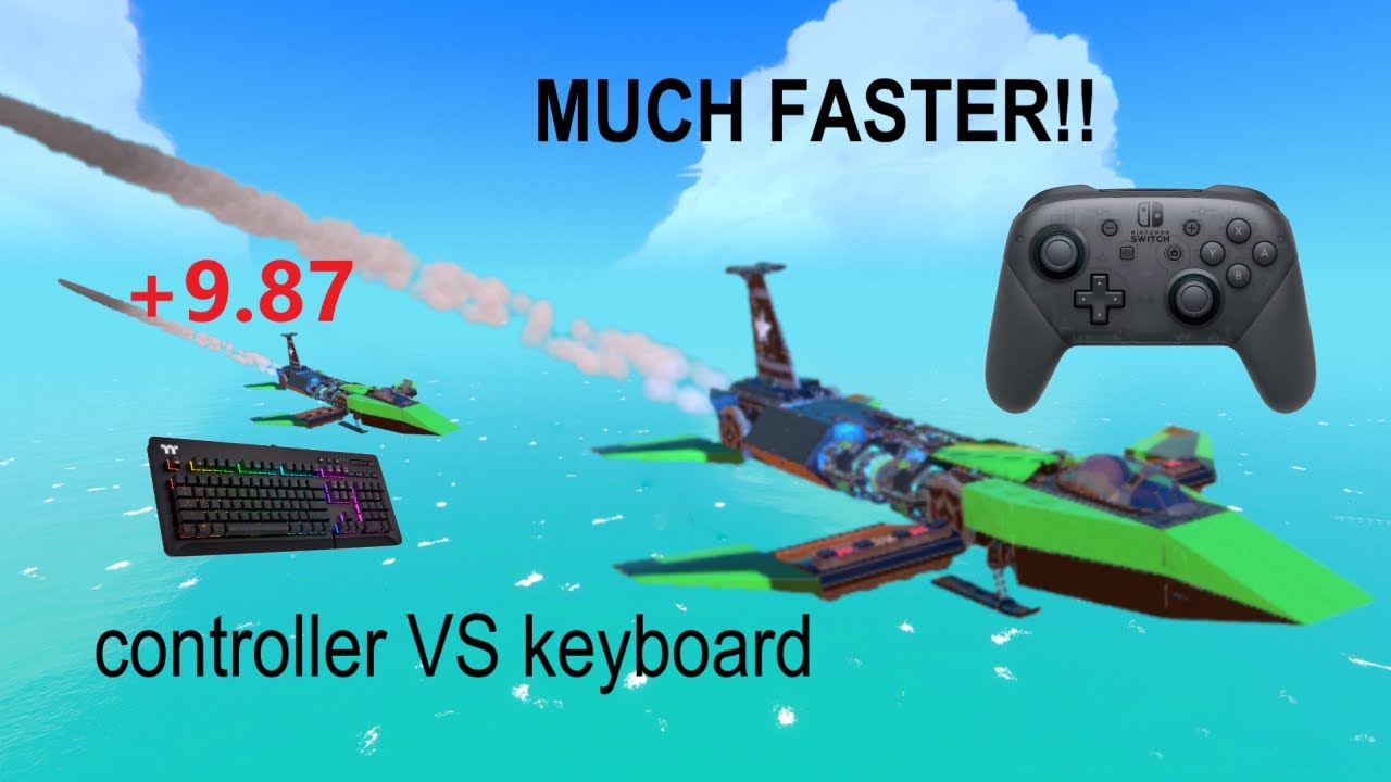 Controller VS Keyboard - Trailmakers Racing "Science"
