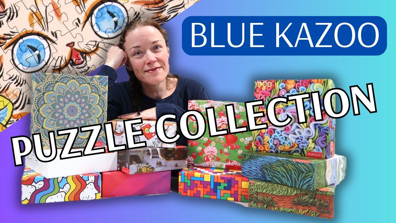 My Blue Kazoo Puzzle Collection (A Gifted Jigsaw Puzzle Haul) #puzzle #haul