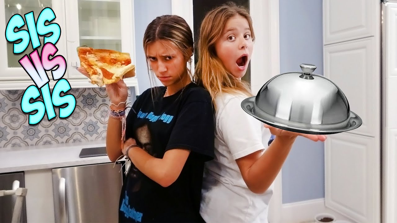 FIVE INGREDIENT COOKING CHALLENGE VS MY SISTER!!