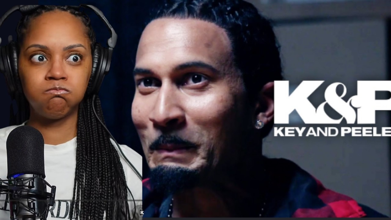 Как не рассмеяться, когда твой друг плачет | Key & Peele | BRITTREACTS