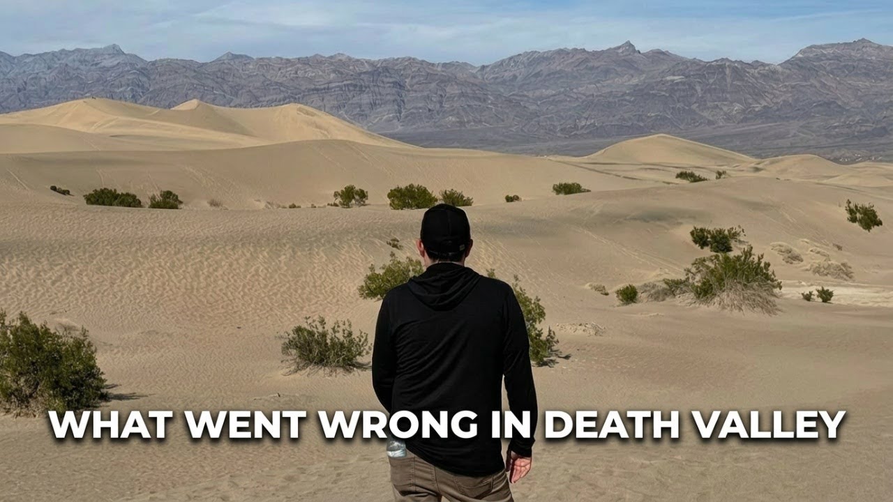 It Snowed in Death Valley?! RV Boondocking at The Pads (Part 2)