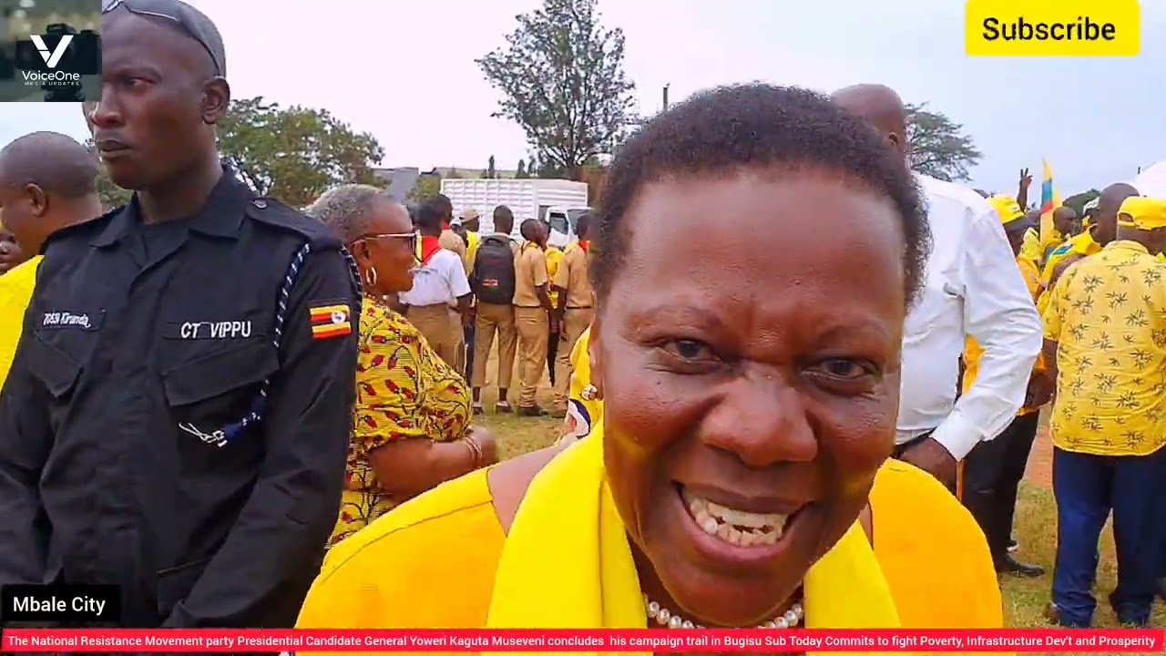 Thousands grace Museveni rally in Mbale as he highlights key achievements 