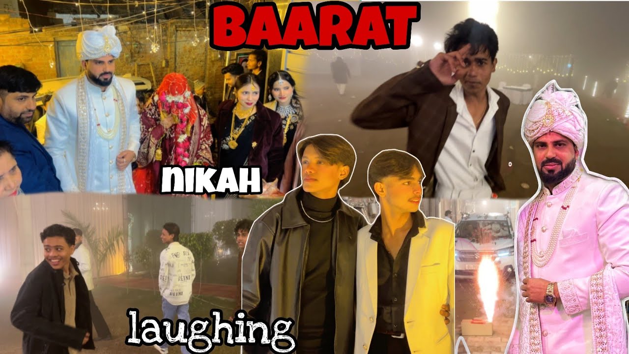 Alhamdulillah ❤️ barat done 👍[ ] full masti on barat seat cover chura liye🤣@Shadduvlogs_00 @YouTube 