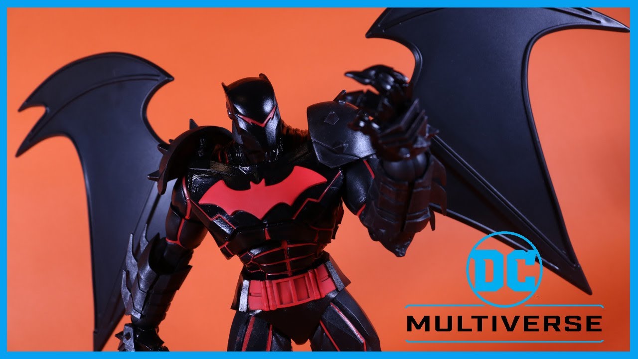 McFarlane Toys DC Multiverse BATMAN HELLBAT ARMOR Action Figure Review