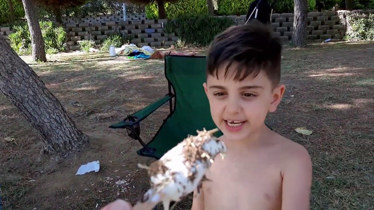 Efe dondurmayı yere atmamalısın bu çok kötü bir davranış!!!