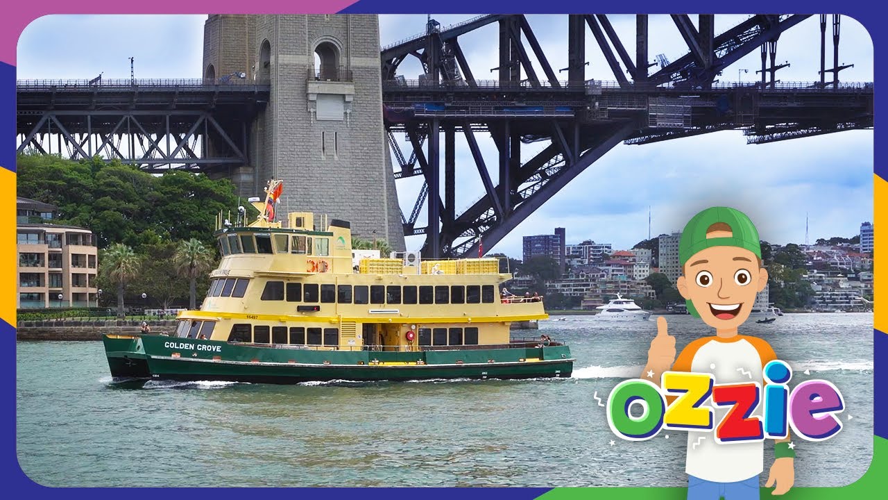 FERRY RIDE | Boats For Kids | Things That Go!