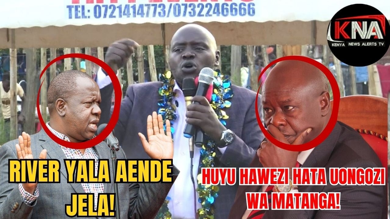 THESE MEN ARE WASTING TIME. SOMEONE LIKE GACHAGUA CAN'T BE A CHAIRMAN EVEN IN A FUNERAL.