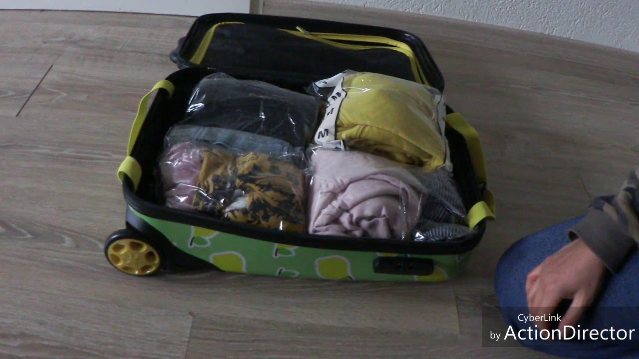 Inpakken met Packing cubes Sunflake