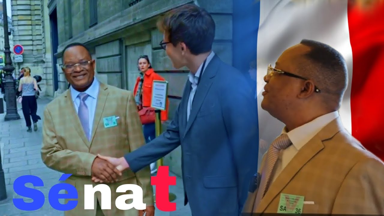 🇨🇵  Visite officielle De Prophète Khonde Mpolo Dominique au sénat Français