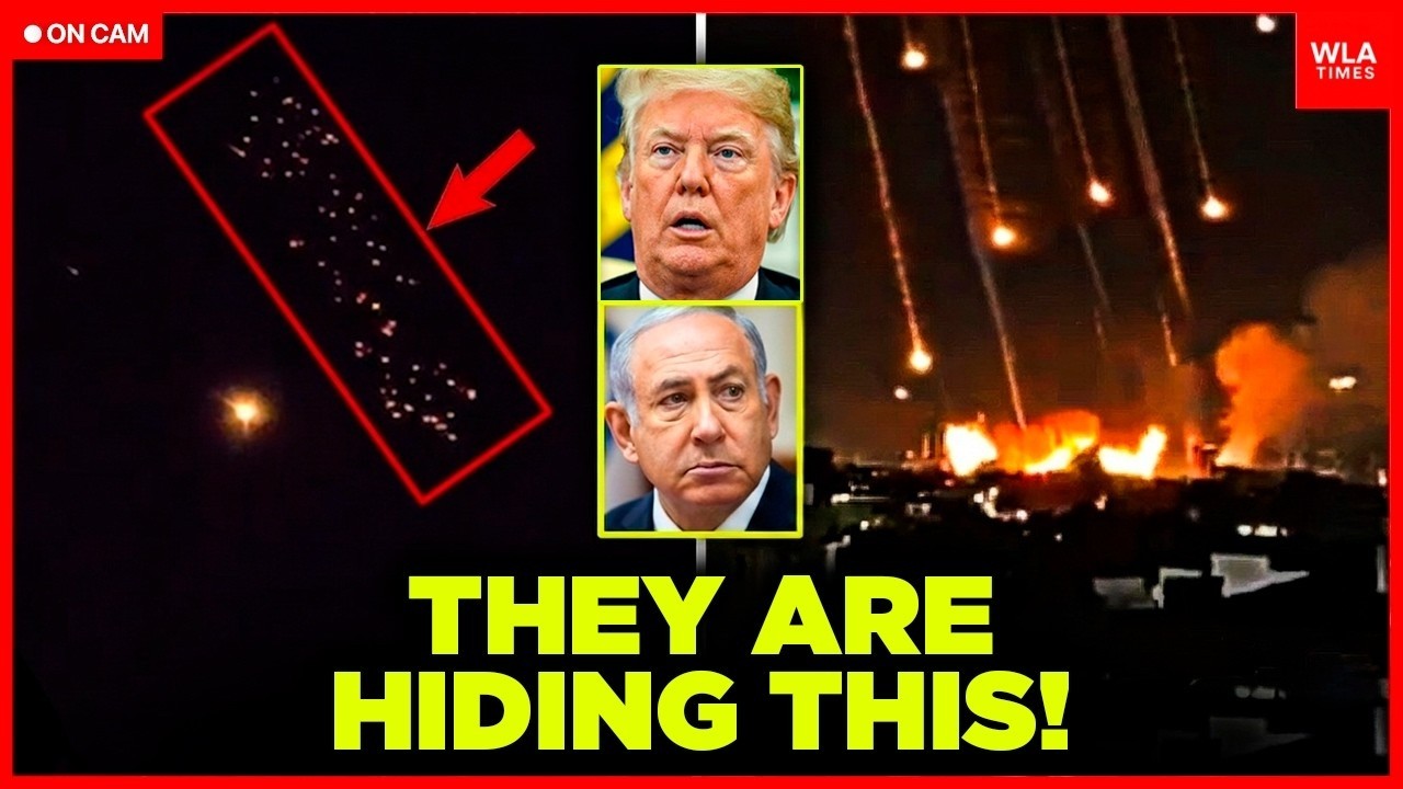 LIVE ON CAM: Israel EXPLODING As Iran's MASSIVE Cluster Missiles 'BYPASS' Iron Dome?Israel STUNNED?