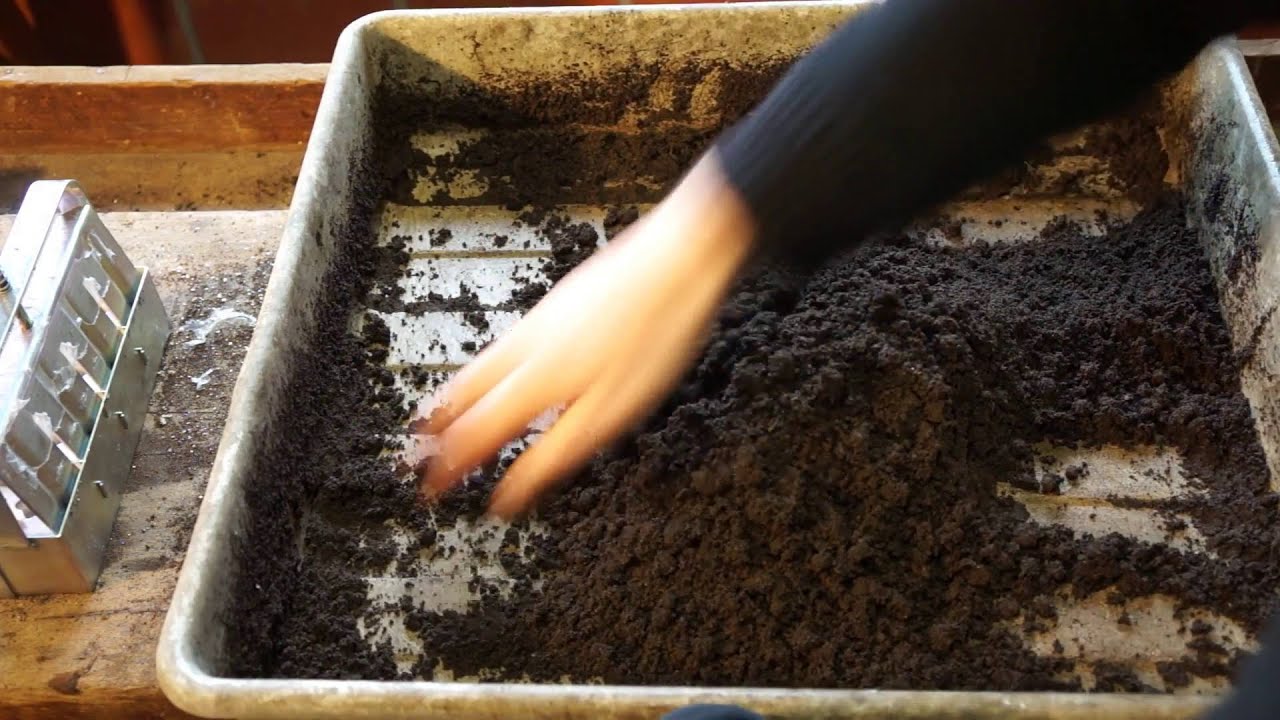 Toms Moestuin 2016 # 5 : Persblokjes maken