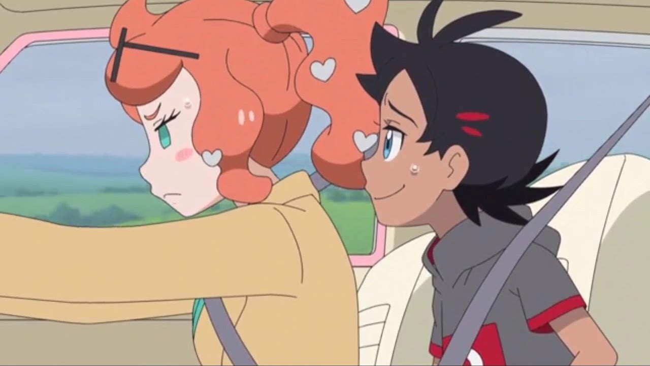Pokemon Journeys Goh Experienced Sonia's Driving For The First Time