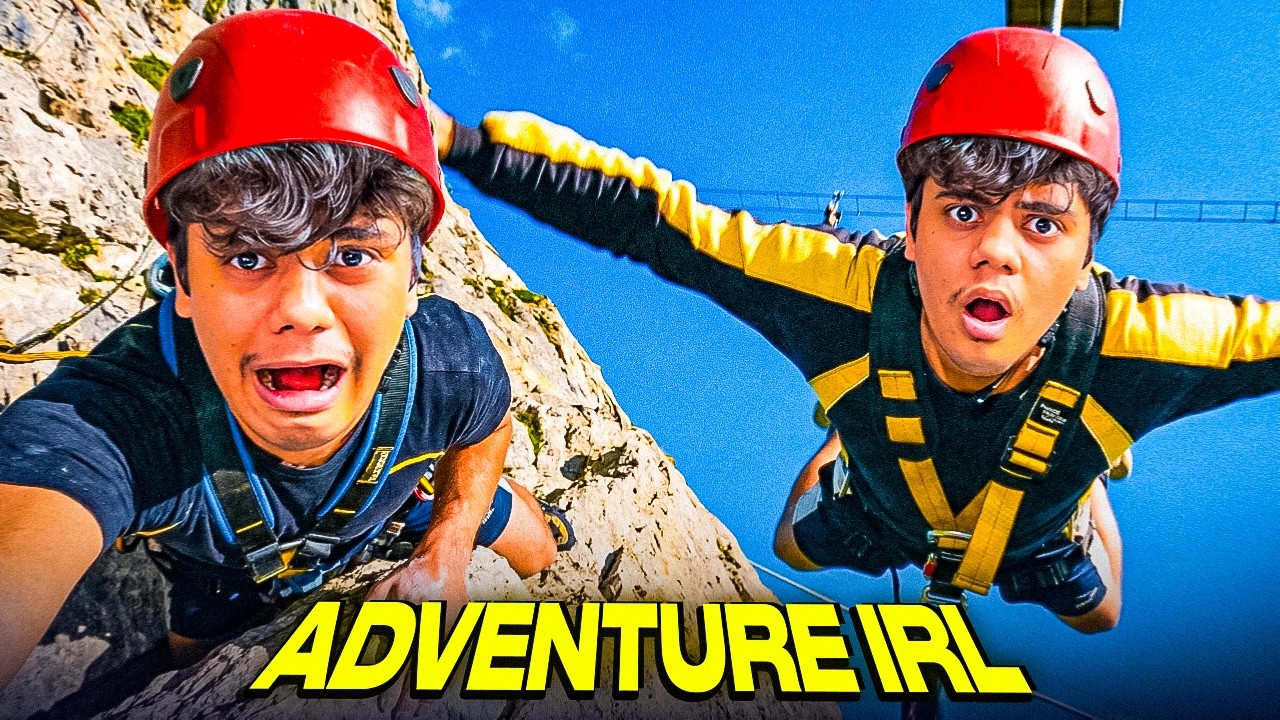 ADVENTURE PARK IRL 🧗Extreme Rides💥‼️