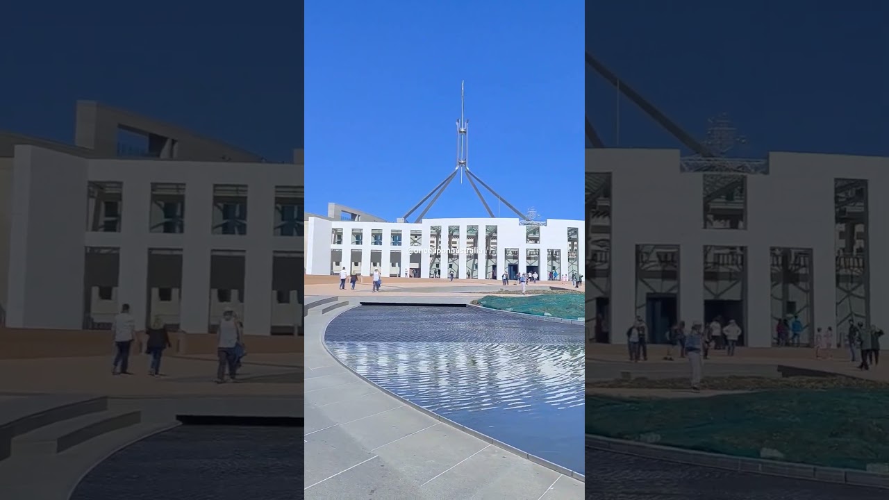 Canberra Australia 🌏 Visiting the Parliament House 🏬