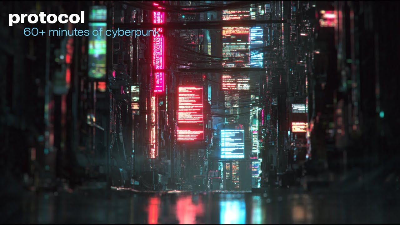 protocol - 60+ minutes of cyberpunk beats