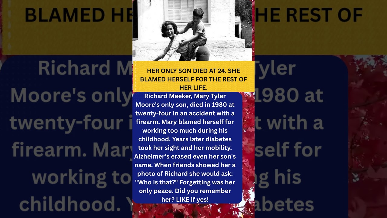 Her Only Son Died at 24  Alzheimer's Erased Even His Name From Her Memory