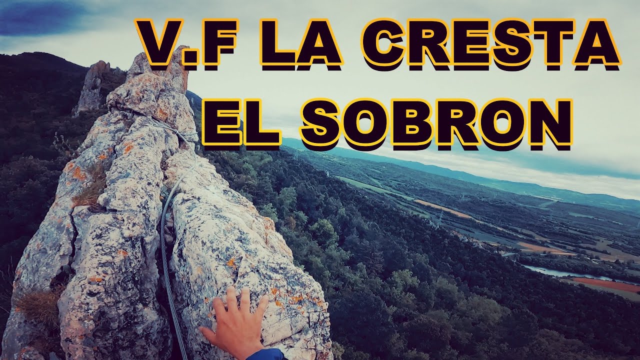 Via Ferrata la cresta en sobron. k2  k3 y k4