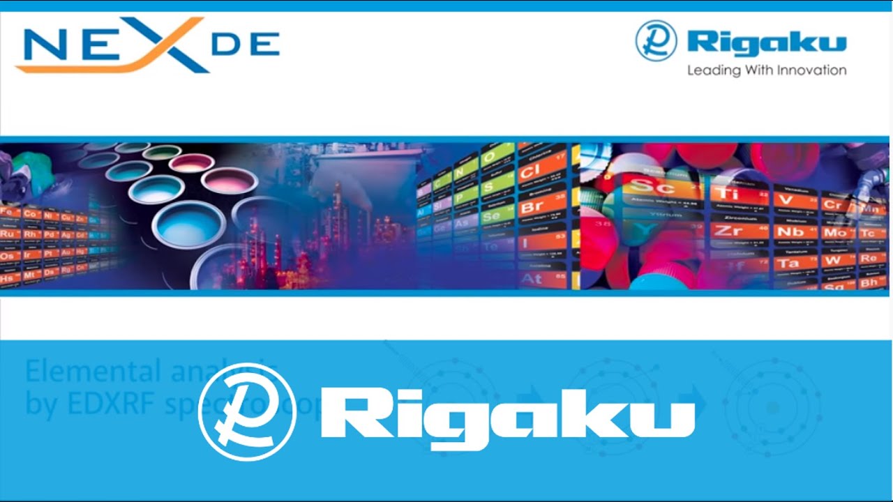 Rigaku NEX DE High-performance EDXRF Spectrometer
