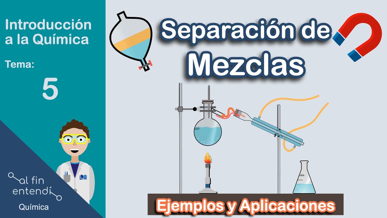 Métodos de Separación de Mezclas (desde el laboratorio).