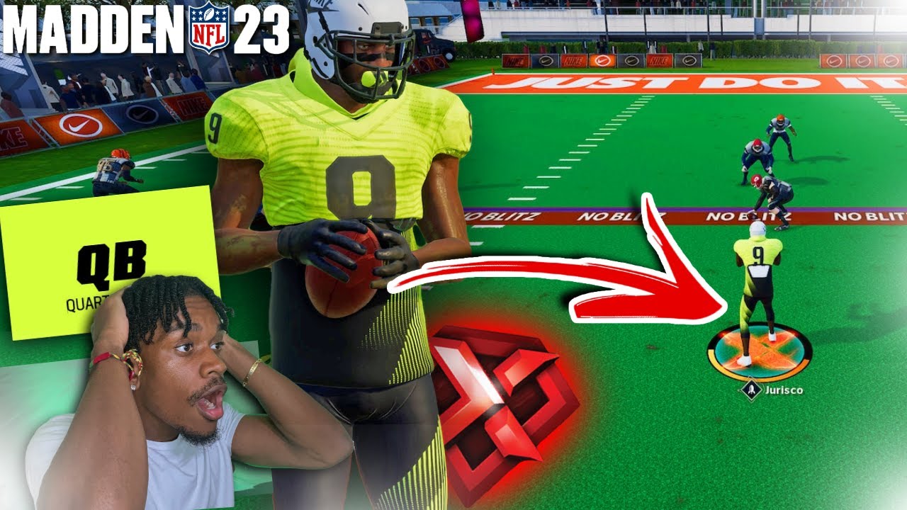 *BEST* QB BUILD THROWS DOTS! OMG! THIS IS UNSTOPPABLE! MADDEN 23 YARD!
